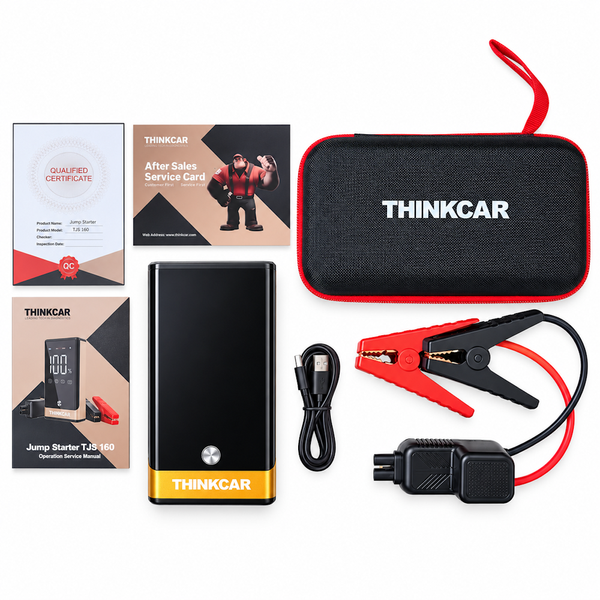 Пуско-зарядний пристрій Thinkcar TJS 160 (16000мАг, 2000А, 12В) 11399 фото