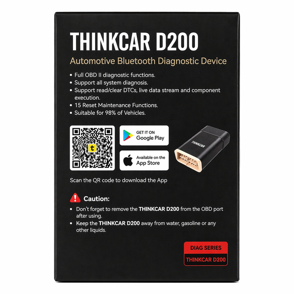 Автосканер Thinkcar D200 для Android, IOS 11575 фото