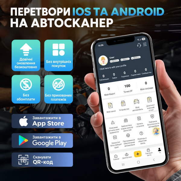Автосканер Thinkcar D200 для Android, IOS 11575 фото